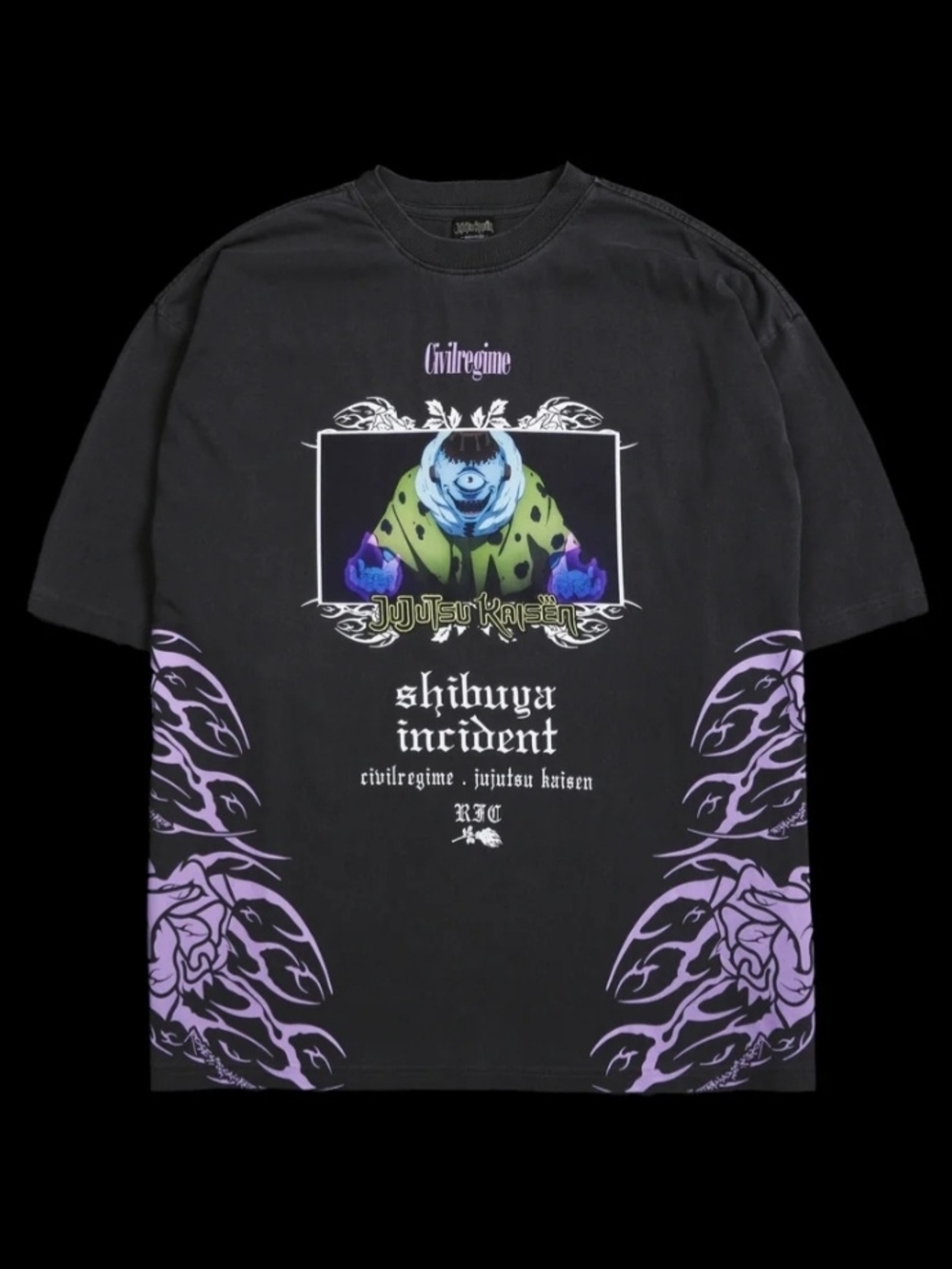 Civil Regime "Volcanic Rage" 199x Oversized Tee